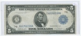 SERIES 1914 - FIVE DOLLAR FED RESERVE NOTE