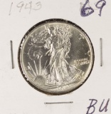 1943 - WALKING LIBERTY HALF DOLLAR - BU