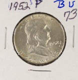 1952 - FRANKLIN HALF DOLLAR - UNC