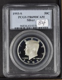 1993-S PCGS PR69 KENNEDY HALF DOLLAR