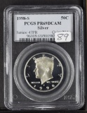 1998-S PCGS PR69 KENNEDY HALF DOLLAR