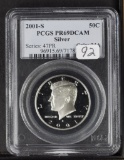 2001-S PCGS PR69 KENNEDY HALF DOLLAR