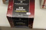 1 Box of 550, Federal, 22 LR 36 gr