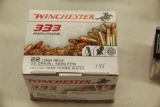 1 Box of 333, Winchester HP 22 LR 35 gr