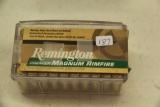 1 Box of 50, Remington 22 Win Mag 33 gr