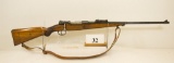 Mauser, Model 98, Rifle, 8 mm cal, S/N 1987,