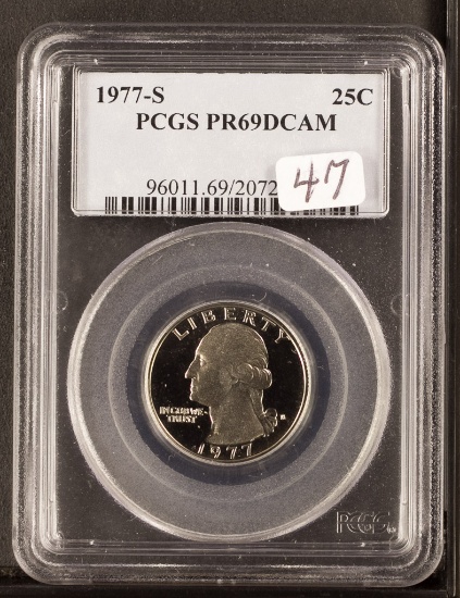 1977-S PCGS Proof 60 Deep Cameo Washington