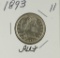 1893 - BARBER QUARTER - AU+