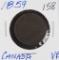 1859 - CANADIAN LARGE CENT - VF+