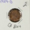 1929-D LINCOLN CENT - CH BU