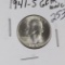 1941-S WASHINGTON QUARTER - BU