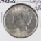 1923-S - PEACE DOLLAR - BU