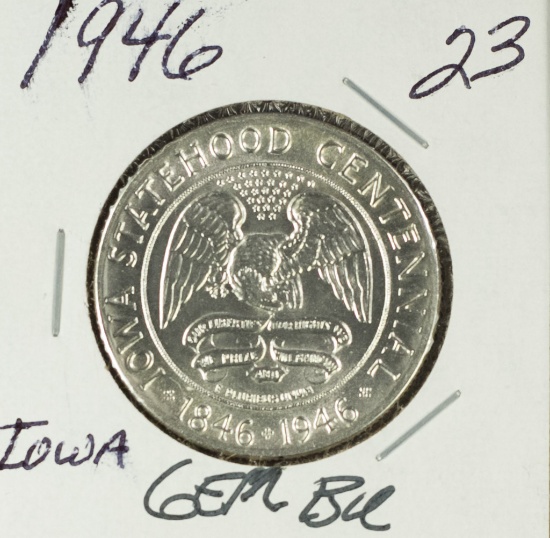 1946 - COMMEMORATIVE HALF DOLLAR - GEM BU