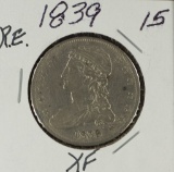 1839 - CAPPED BUST HALF DOLLAR