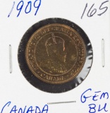 1909 - CANADIAN LARGE CENT - GEM BU