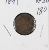 1891 - INDIAN HEAD CENT - VG