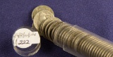 1-ROLL (40 COINS) FULL DATE BUFFALO NICKELS