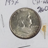 1952 - FRANKLIN HALF DOLLAR - UNC