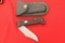Craftsman Lock Blade Skinner USA with Leather
