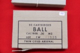 1 Box of 20, Twin City 30 Caliber