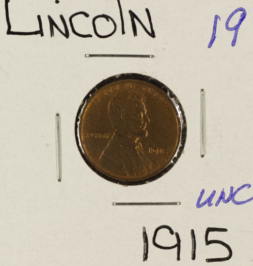 1915 LINCOLN CENT - UNC