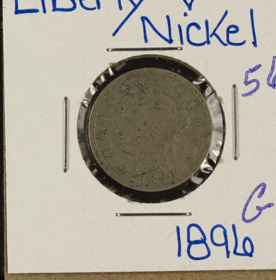 1896 - LIBERTY "V" NICKEL