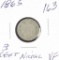 1865 NICKEL THREE CENT PIECE