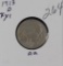 1913-D TYPE I BUFFALO NICKEL - AU