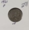 1921 - BUFFALO NICKEL - VF