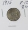 1915  BUFFALO NICKEL - F