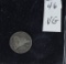 1887-S LIBERTY SEATED DIME - VG