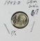 1948-D ROOSEVELT DIME - GEM BU