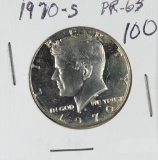 1970-S PROOF 40% KENNEDY HALF DOLLAR