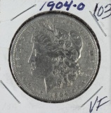 1904-O MORGAN DOLLAR - VF