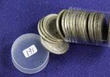 1 ROLL (20 COINS) WALKING LIBERTY HALF DOLLARS