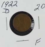 1922-D LINCOLN CENT - F