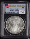 2007 PCGS MS69 SILVER EAGLE