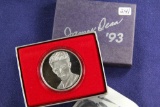 1993 - JAMES DEAN .999 10 OZ SILVER ROUND