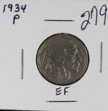 1934 - BUFFALO NICKEL - XF