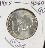 1955 FRANKLIN HALF DOLLAR - UNC