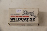 1 Box of 50, Winchester Wildcat 22 LR