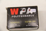 1 Box of 20, WPA Polyformance 7.62 x 39 MM