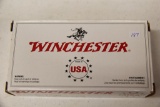 1 Box of 50, Winchester 40 S & W 180 gr FMJ
