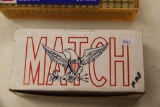 1 Box of 50, Olin Match 45 Match 230 gr