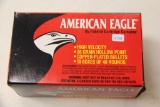 1 Box of 400, American Eagle 22 LR 38 gr JP