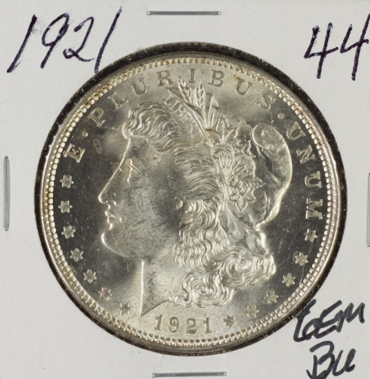 1921 - MORGAN DOLLAR - GEM BU