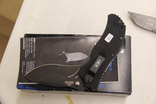 ZJ Folding Knife Black G-10