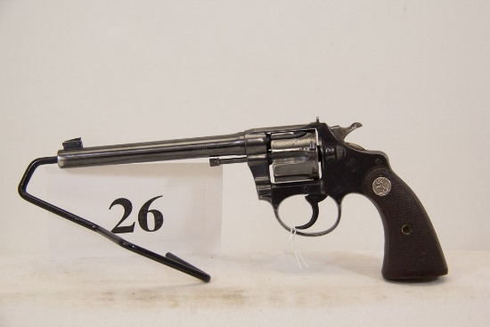 Colt, Model Police Positive, Revolver, 22 WRF cal