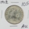 1912 - BARBER HALF DOLLAR - AU