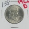 1960-D FRANKLIN HALF DOLLAR - GEM